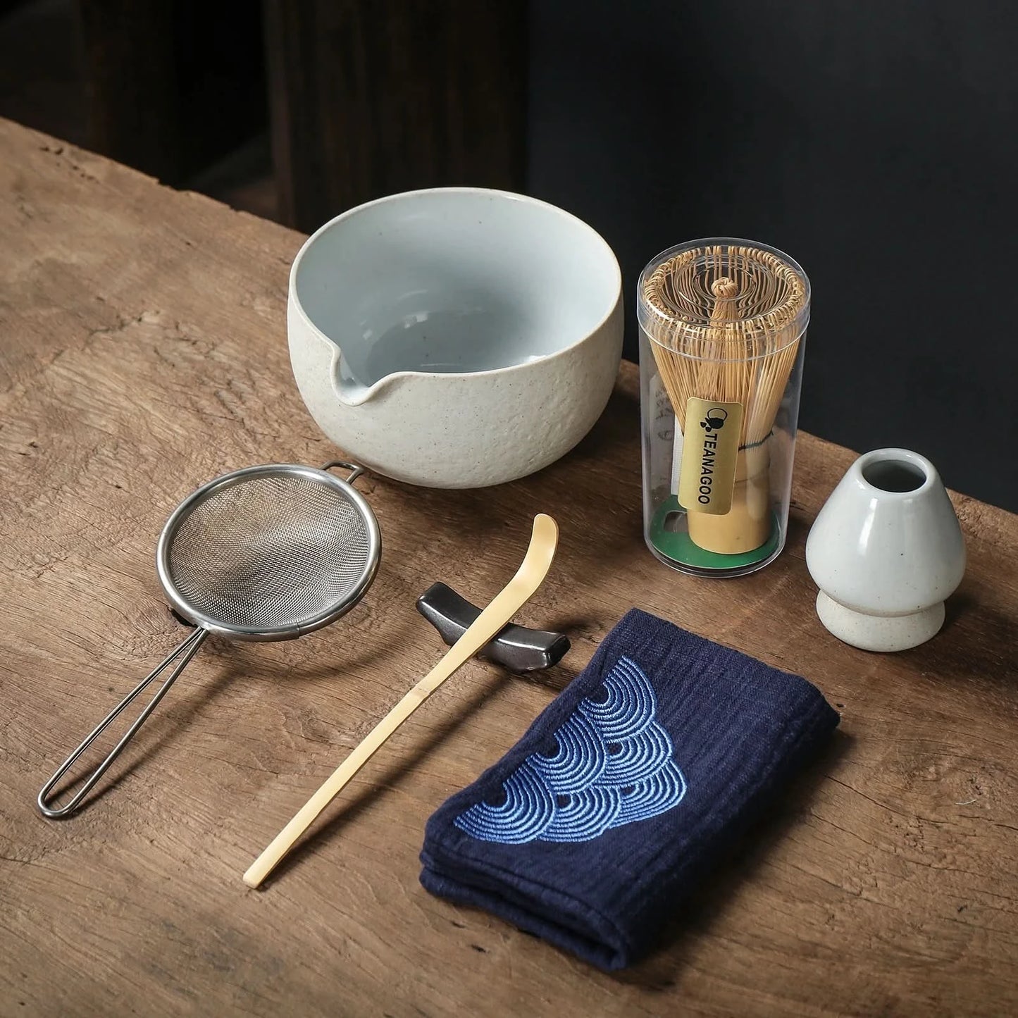 Matcha Set-Beginner Set Dusty White