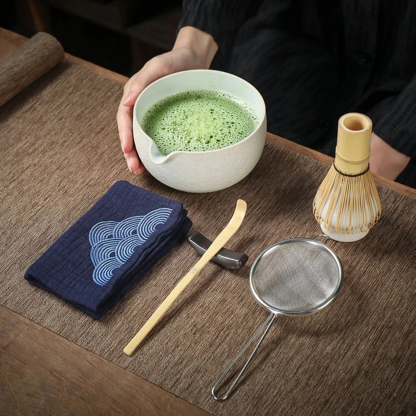 Matcha Set-Beginner Set Dusty White
