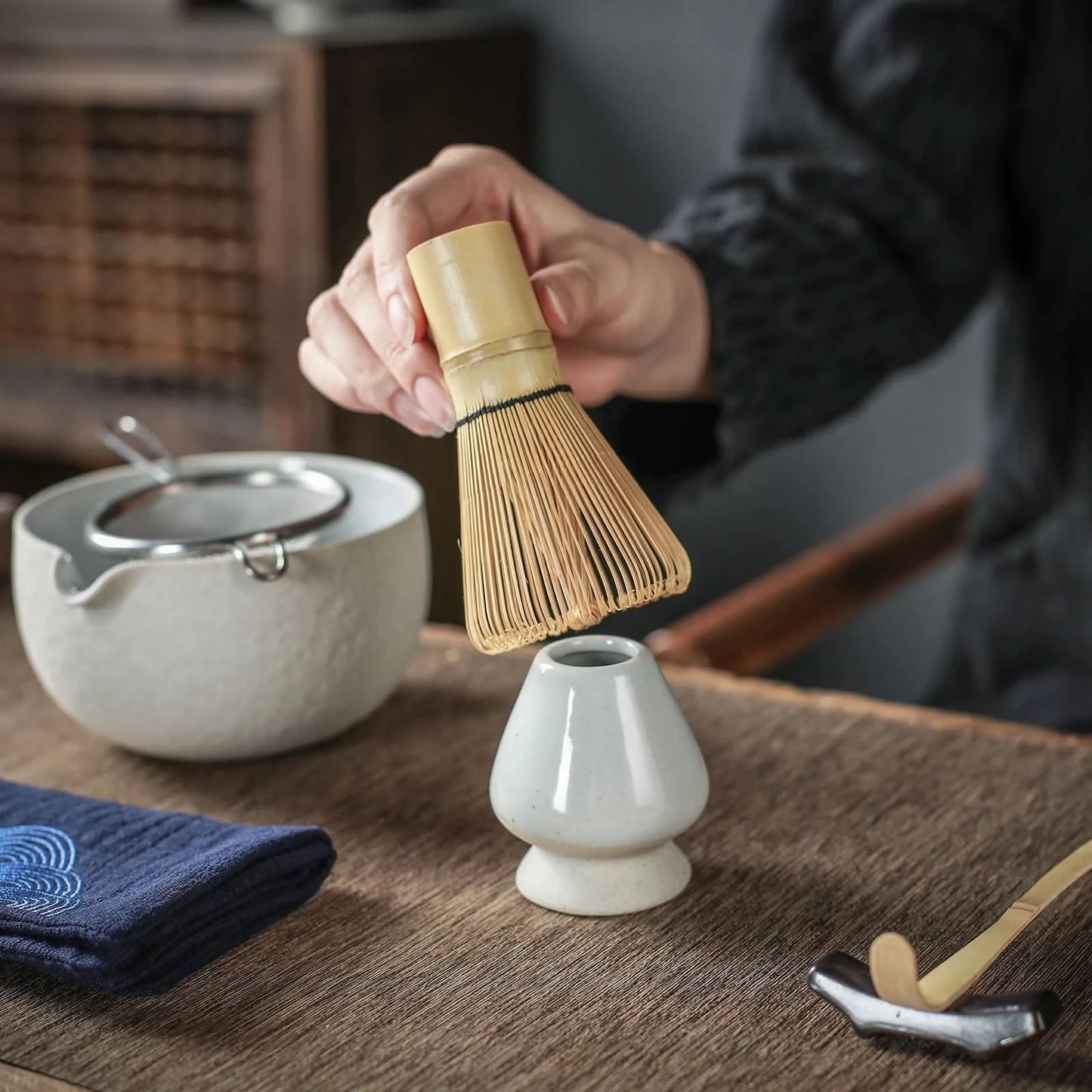 Matcha Set-Beginner Set Dusty White