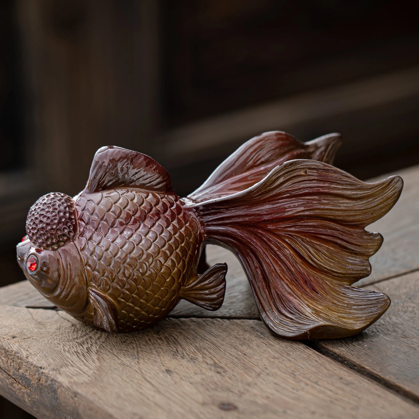 Lucky Goldfish Teapet