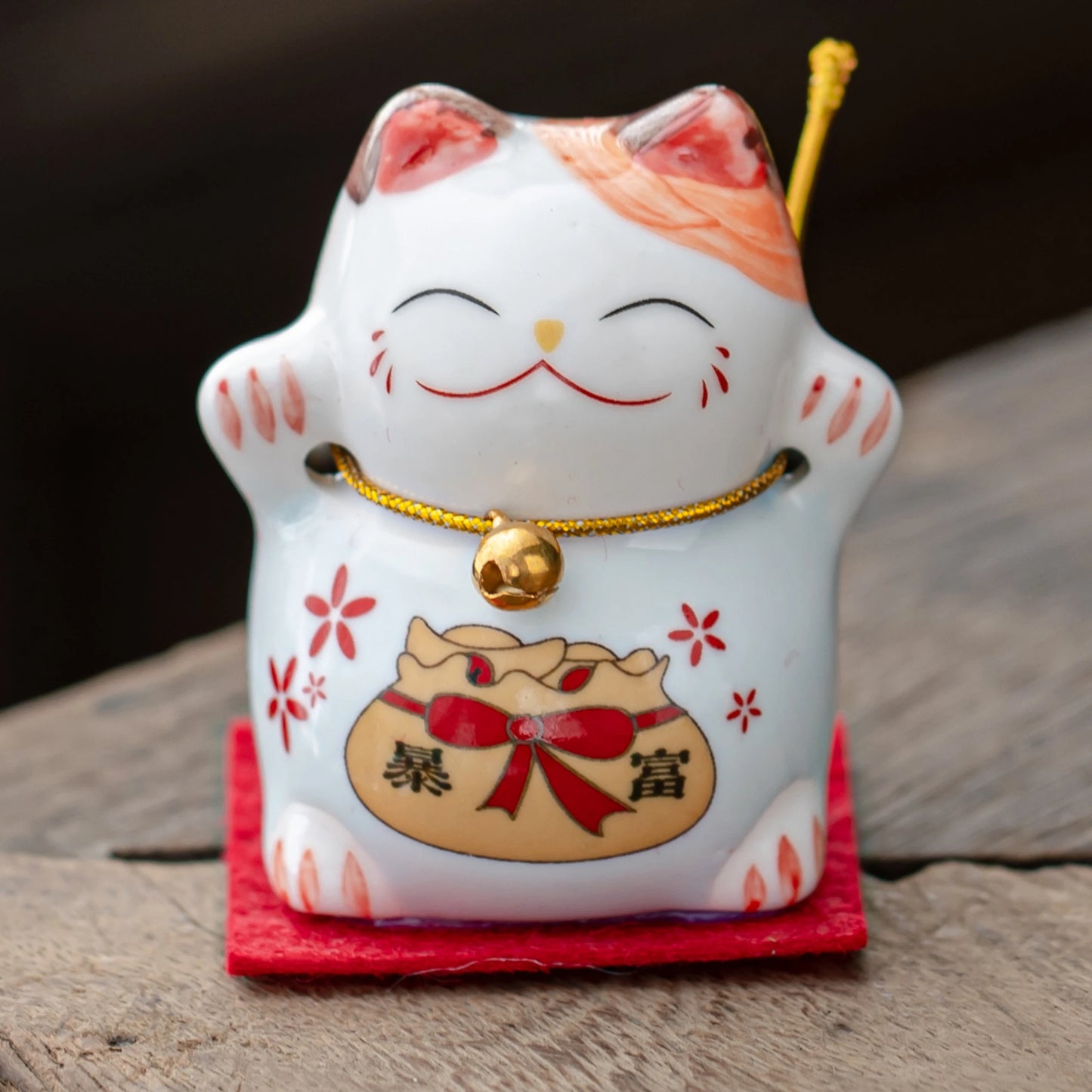 Lucky Maneki-Neko Blue Teapet