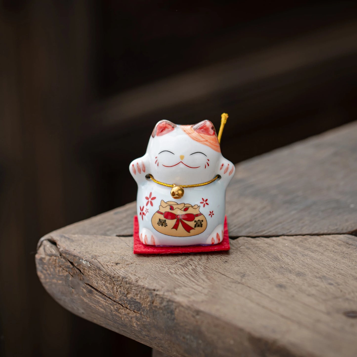 Lucky Maneki-Neko Blue Teapet