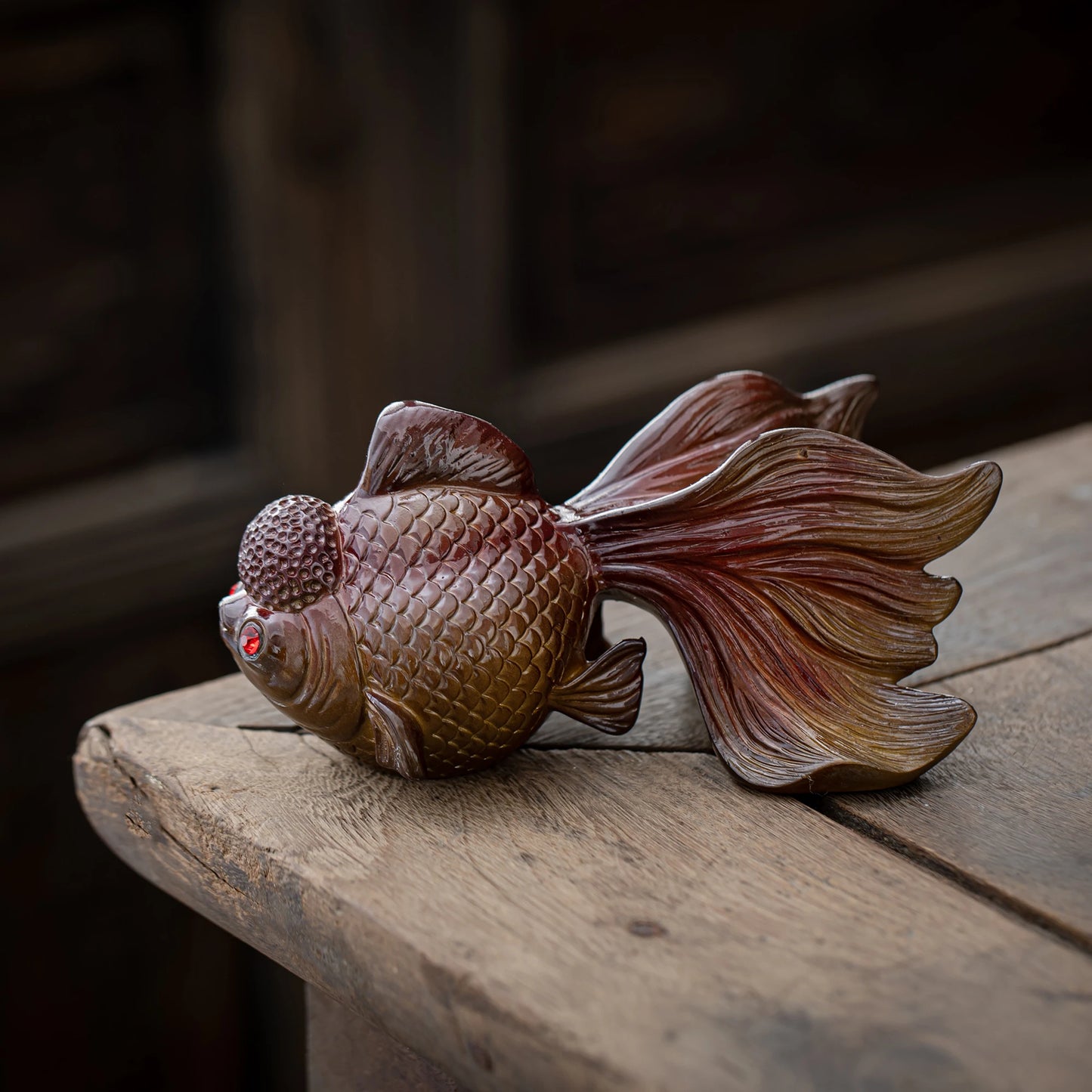 Lucky Goldfish Teapet