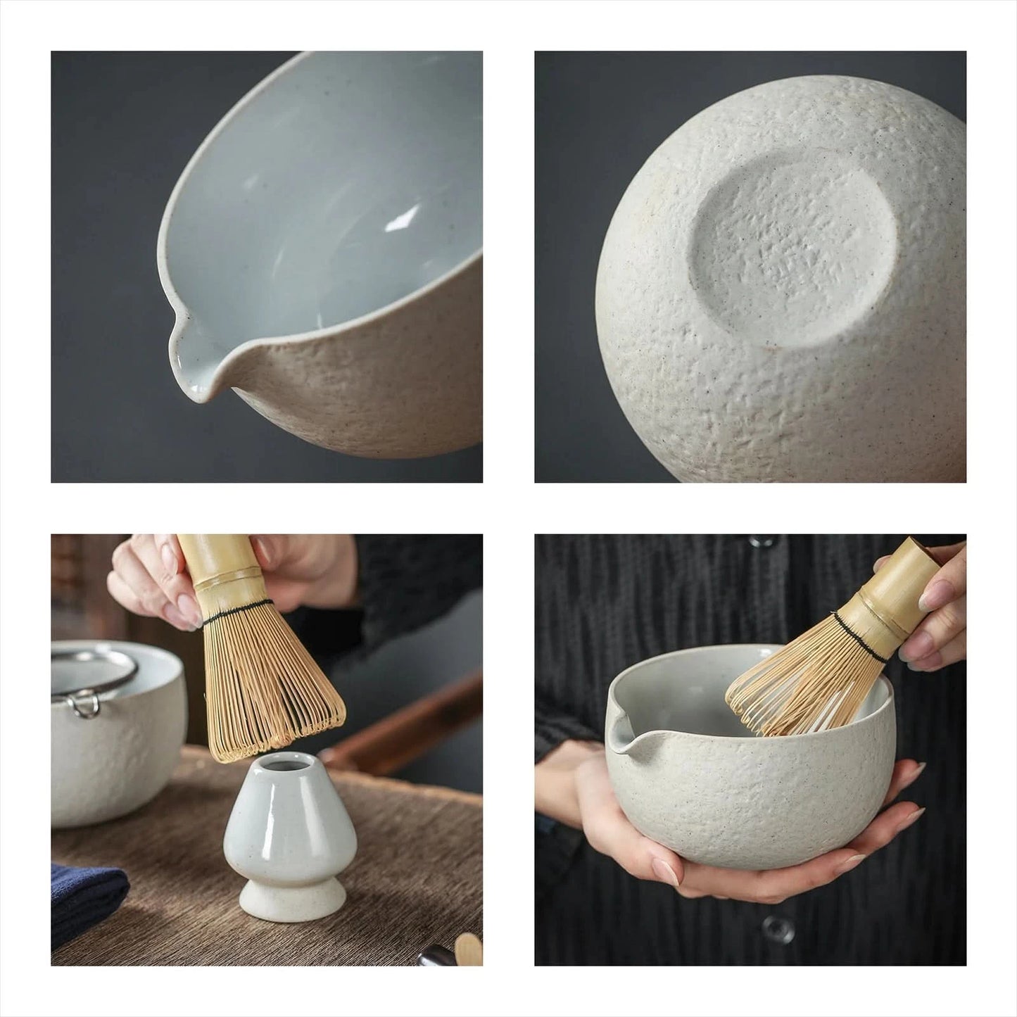Matcha Set-Beginner Set Dusty White