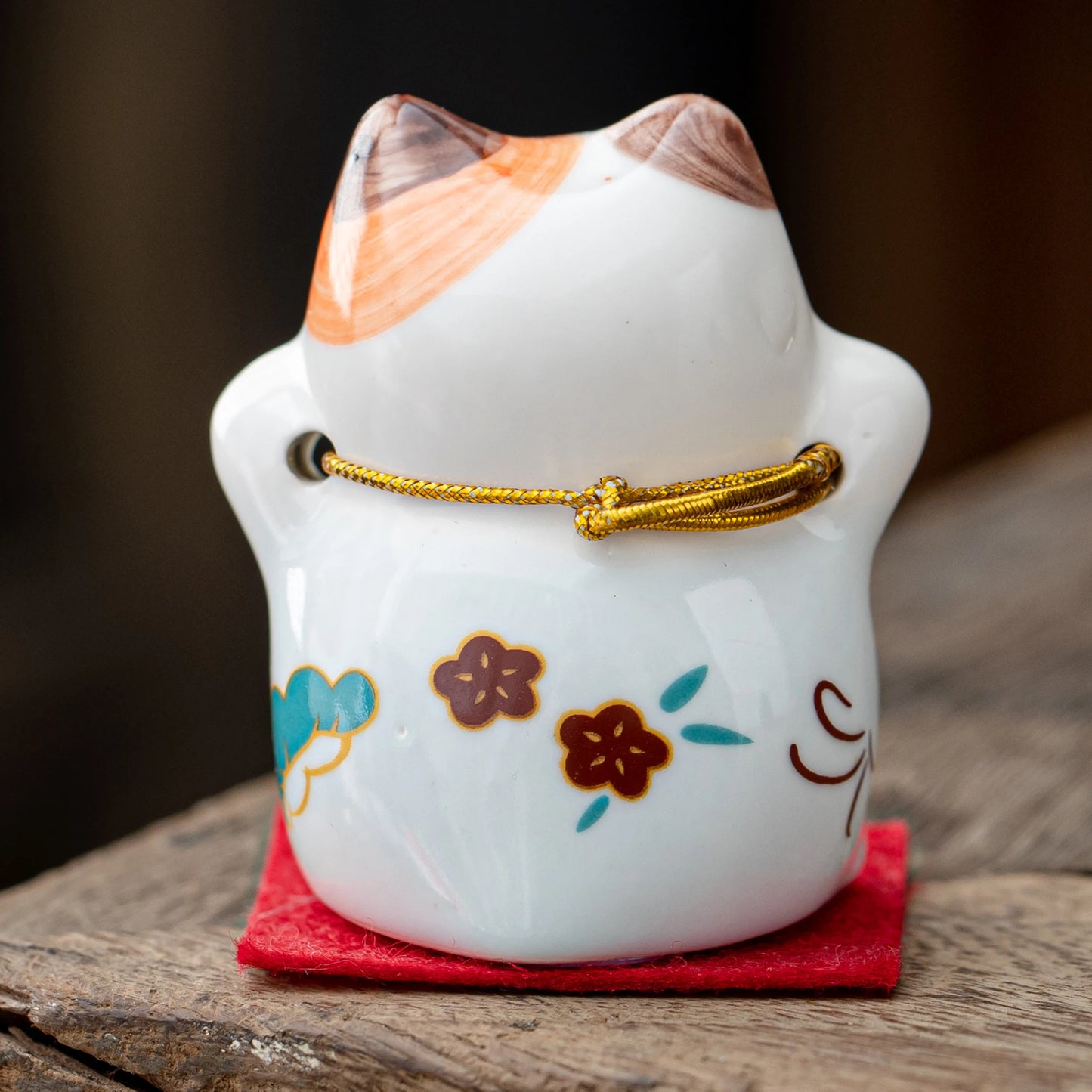 Lucky Maneki-Neko Blue Teapet