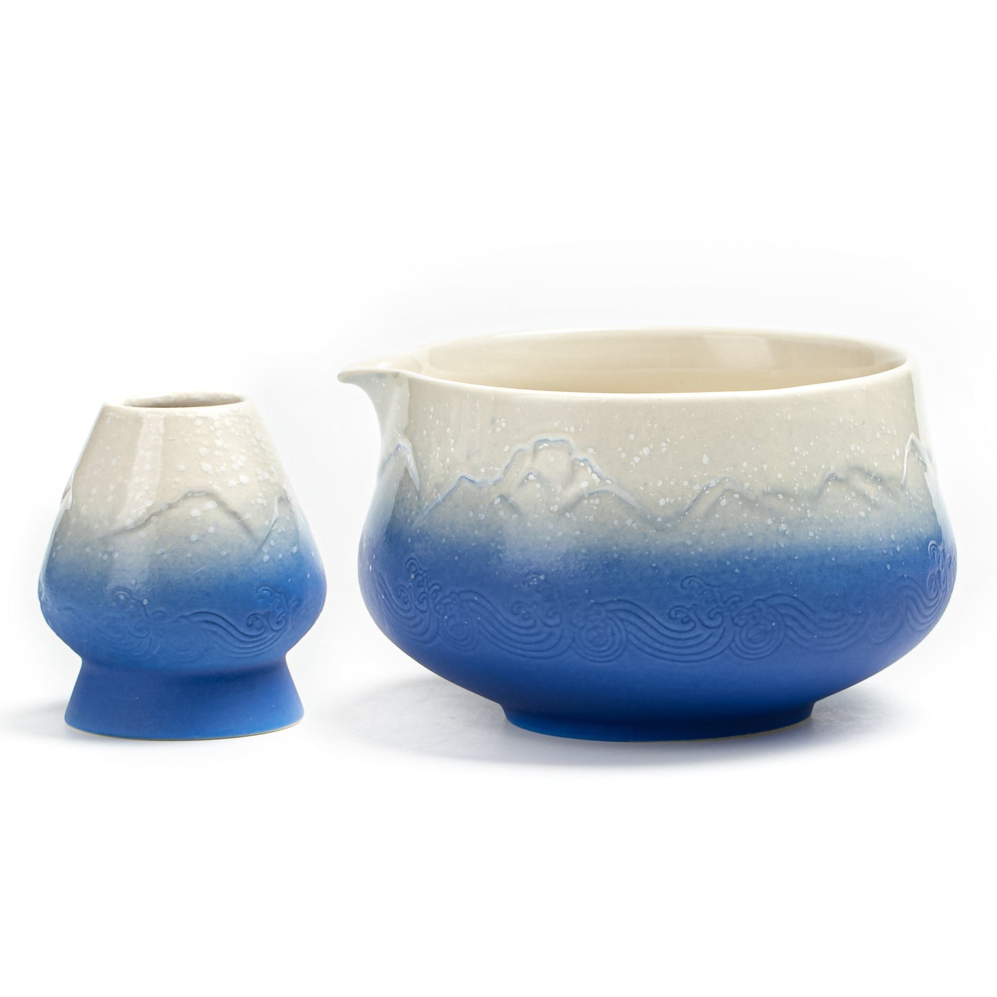 Matcha Set-Beginner Set Snow Mountain Blue