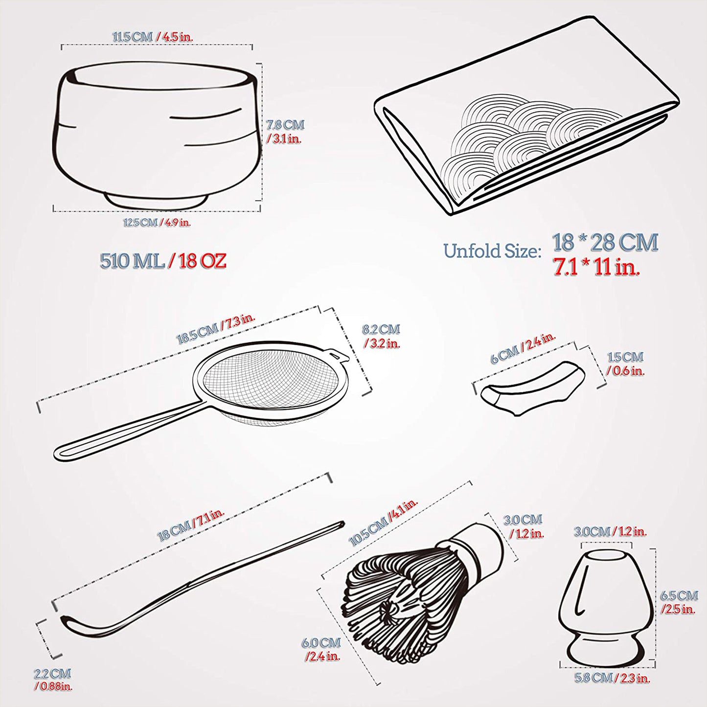 Set de Matcha - Set para principiantes Océano profundo