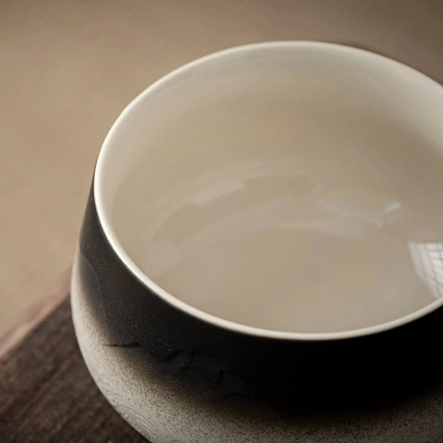 Matcha Set-Beginner Set Landscape Black White Round Bowl