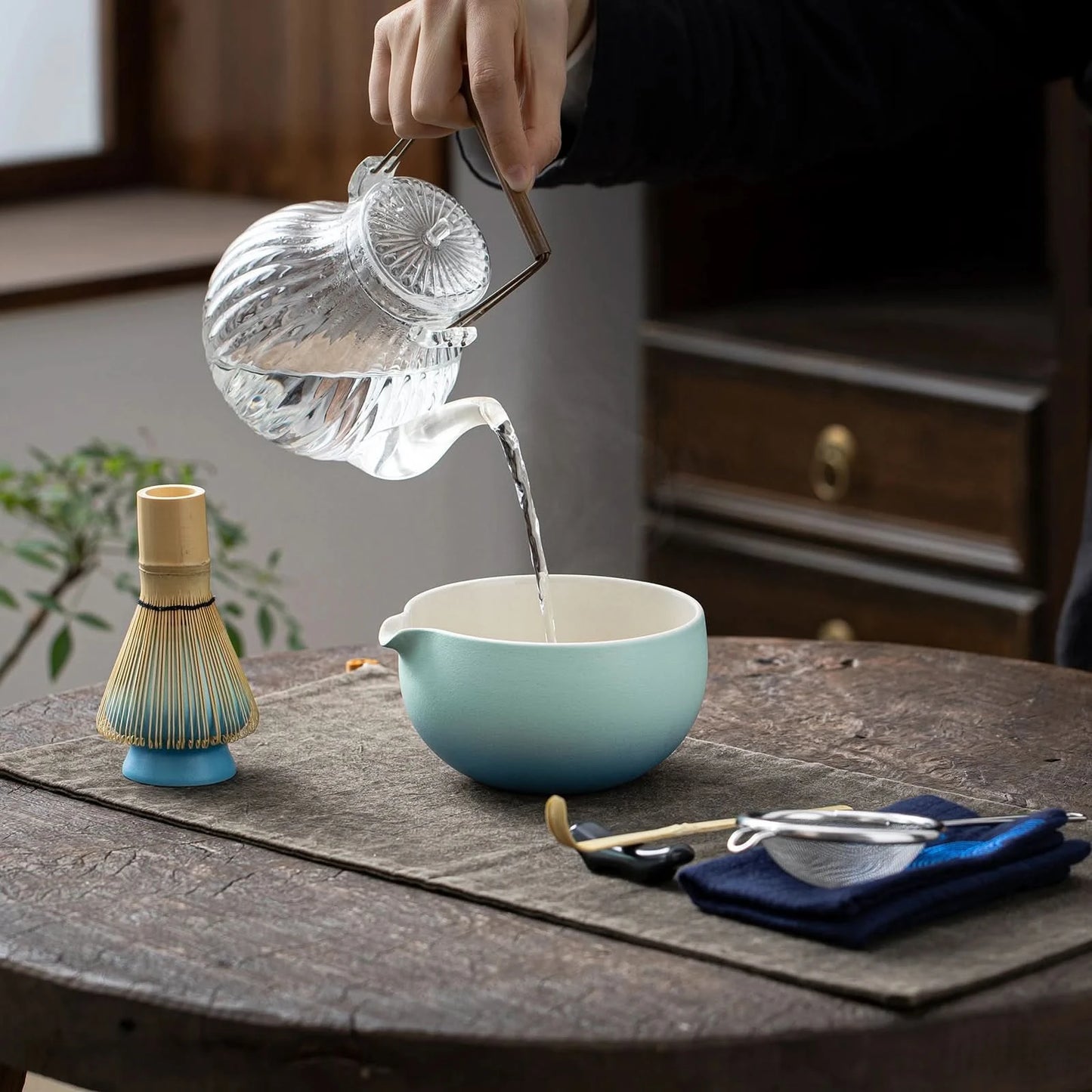 Matcha Set-Beginner Set Skyblue