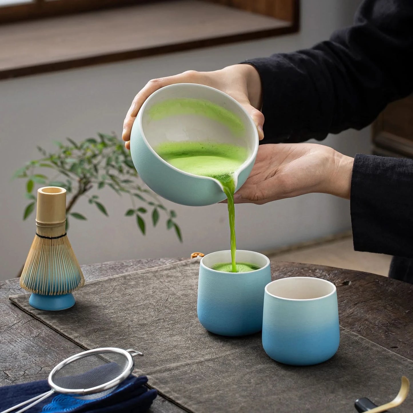 Matcha Set-Beginner Set Skyblue