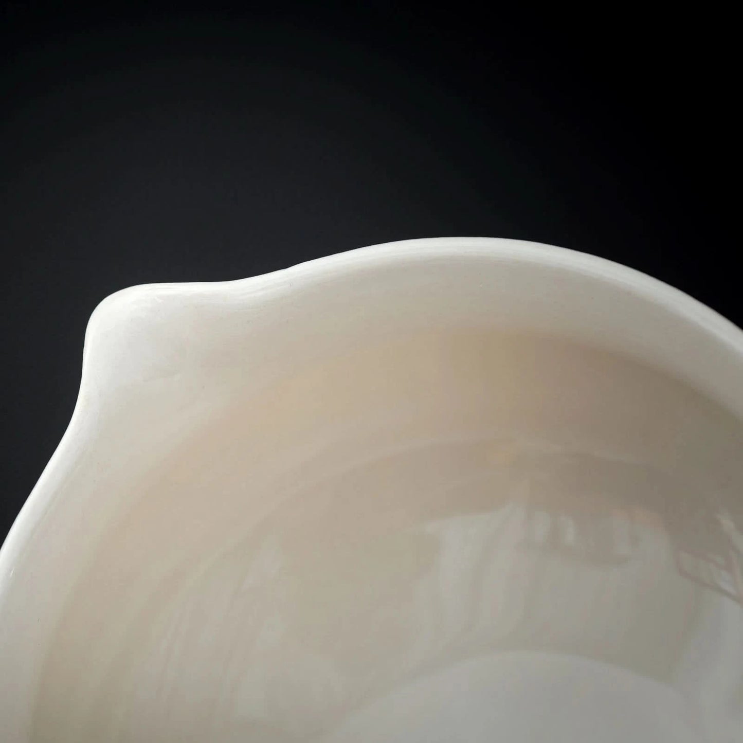 Matcha Set-Beginner Set Landscape Black White Pointy Bowl