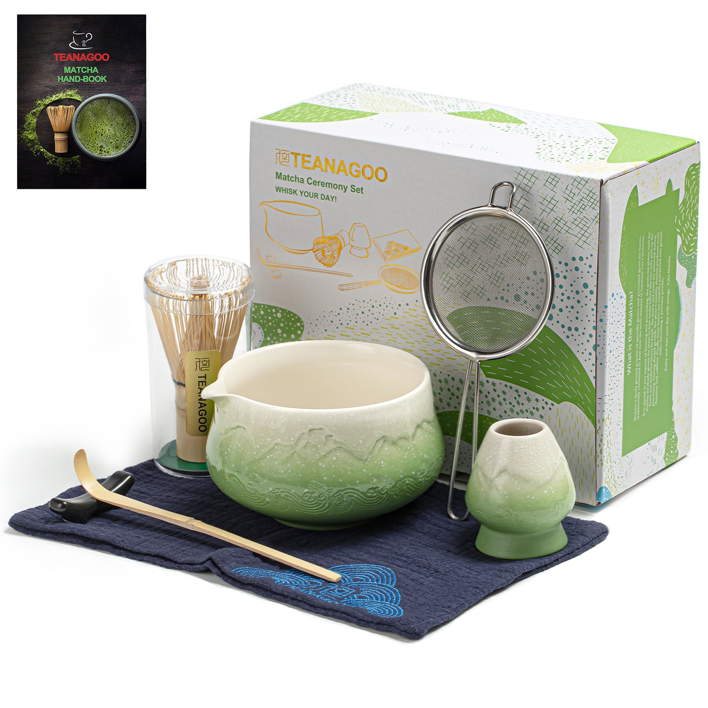 Matcha Set-Beginner Set Snow Mountain Green