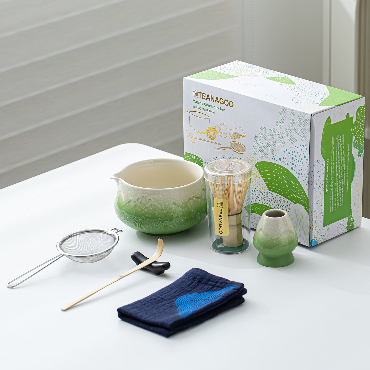 Matcha Set-Beginner Set Snow Mountain Green