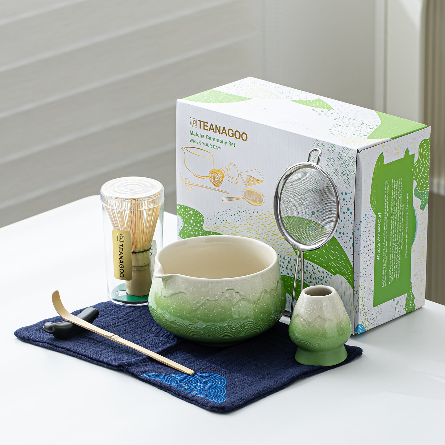 Matcha Set-Beginner Set Snow Mountain Green