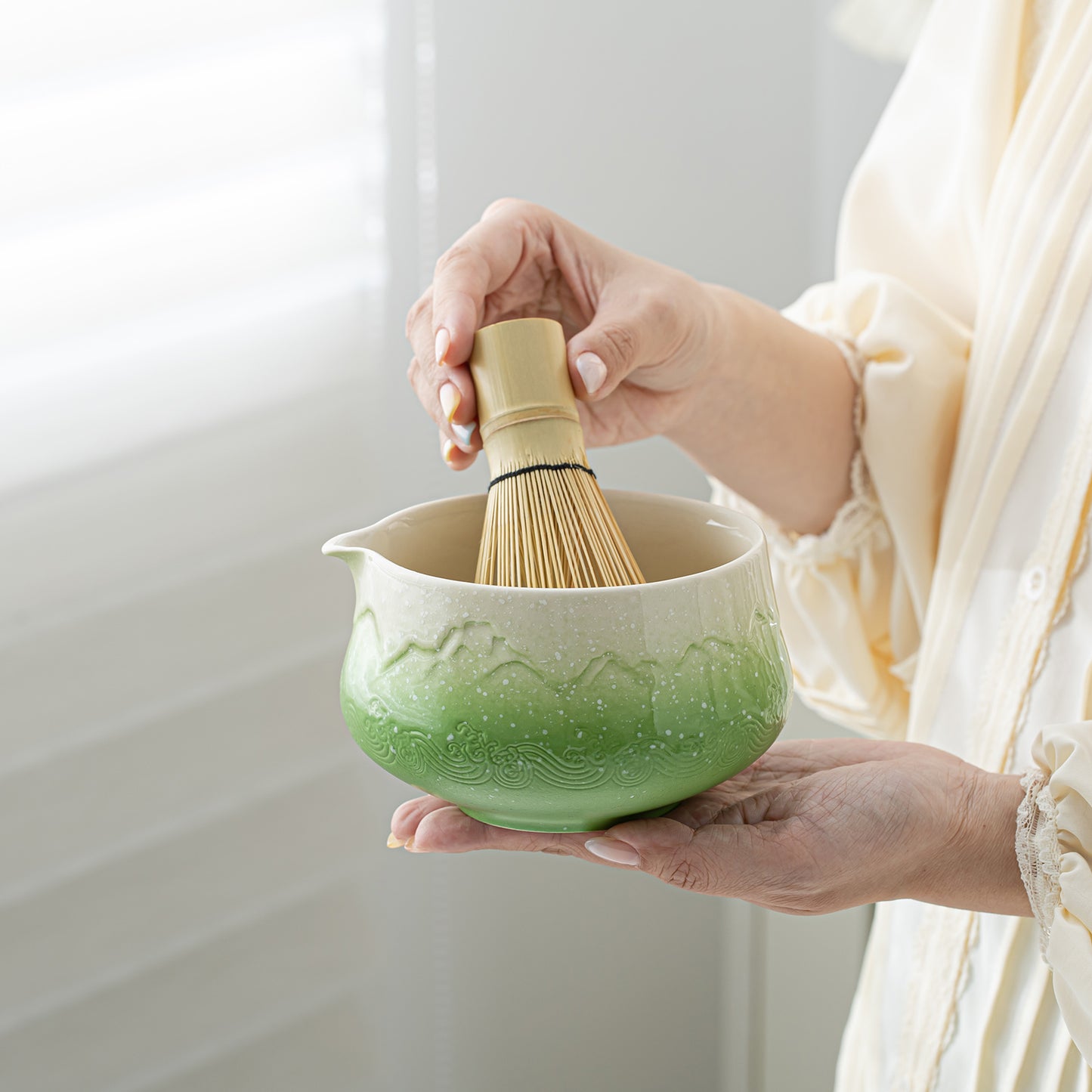 Matcha Set-Beginner Set Snow Mountain Green
