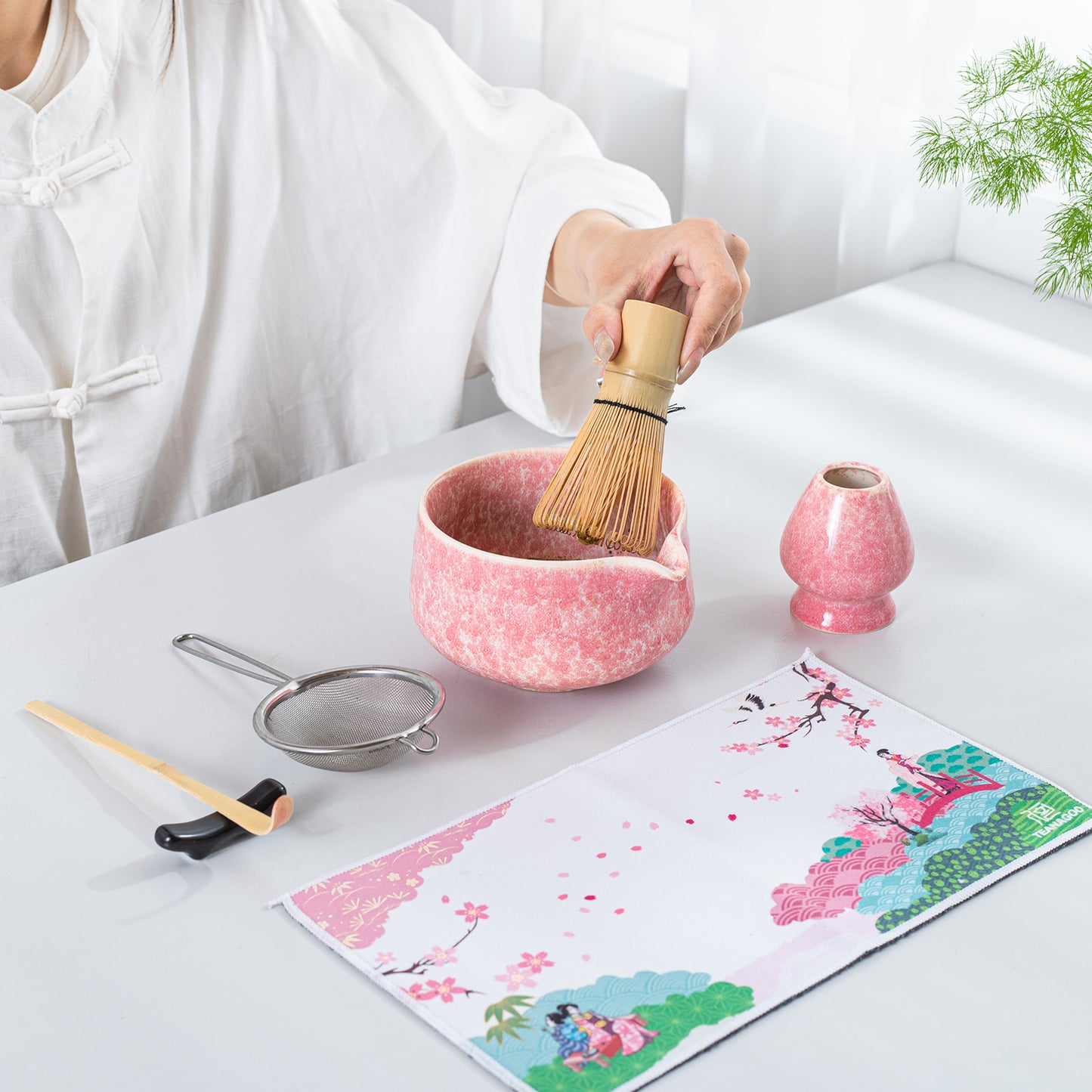 Matcha Set-Beginner Set Pink Ocean