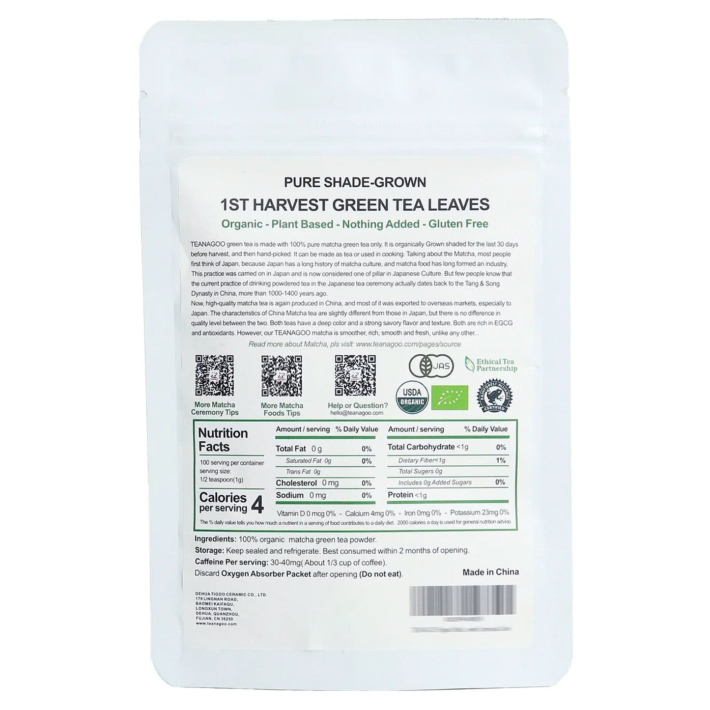 Matcha Powder-Premium Grade Matcha