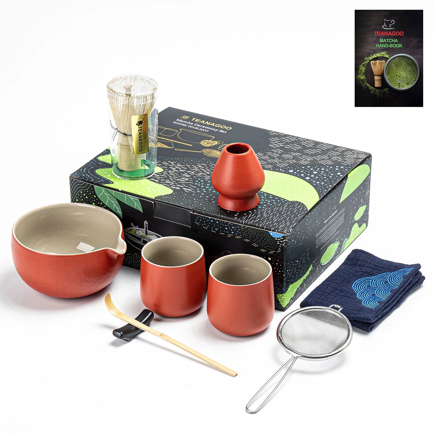 Matcha Set-Sharing Set Red