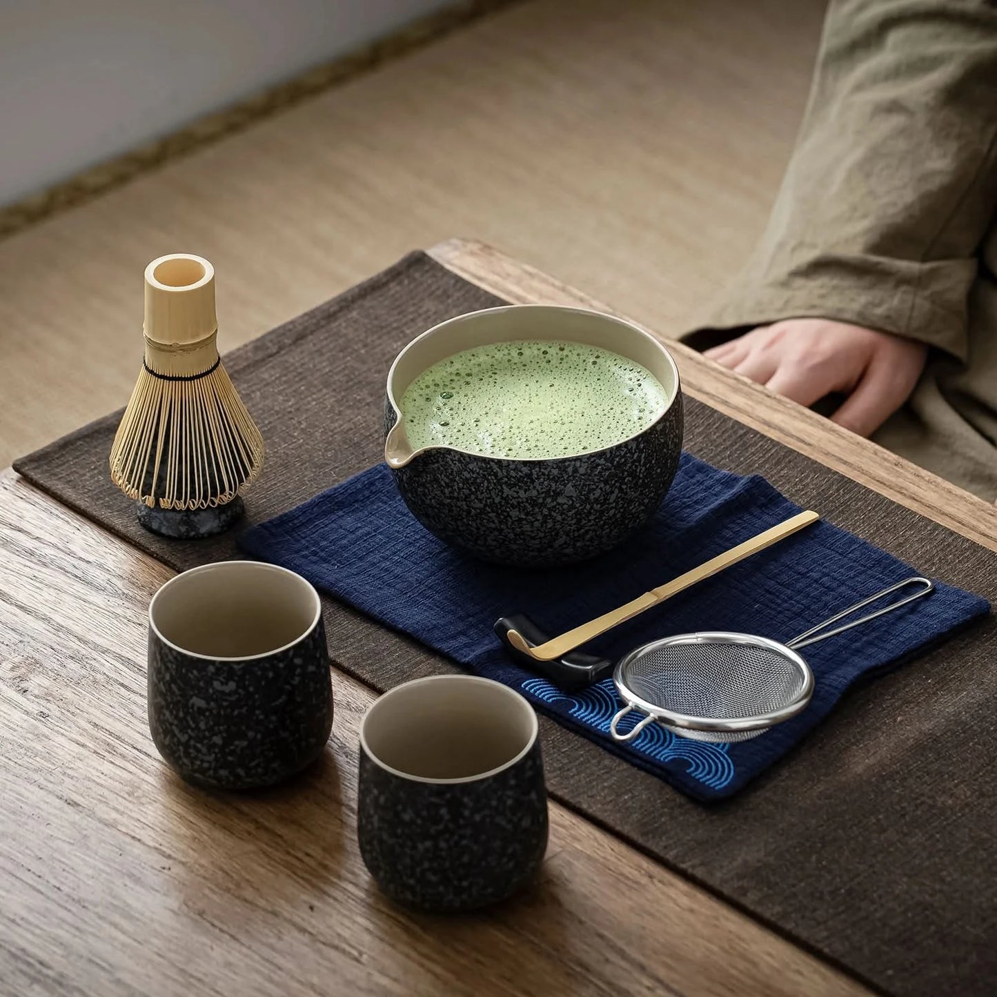 Matcha Set-Sharing Set Obsidian