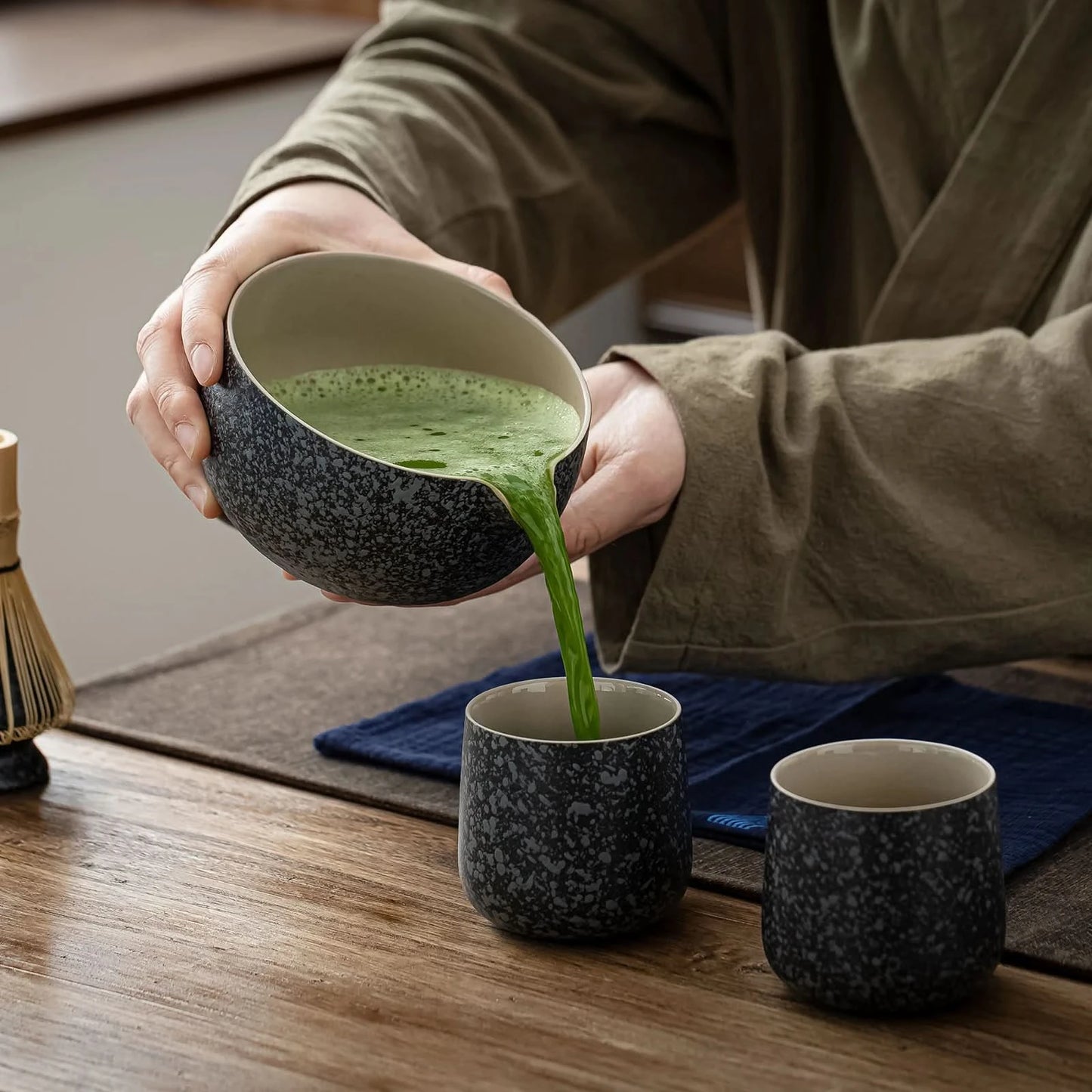 Matcha Set-Sharing Set Obsidian