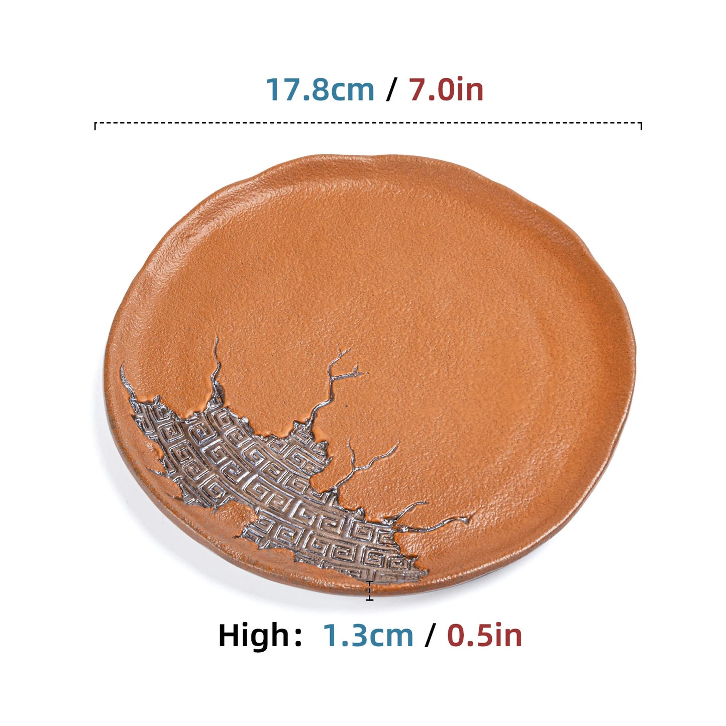 Tapete ZEN con escritura antigua en tonos tierra