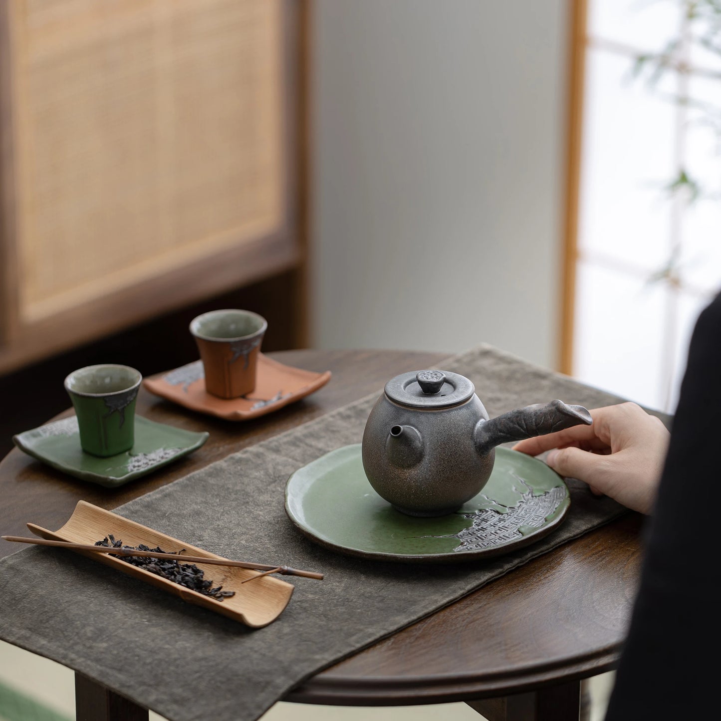 Lotus Belly Side-Handle ZEN Teapot 225ml