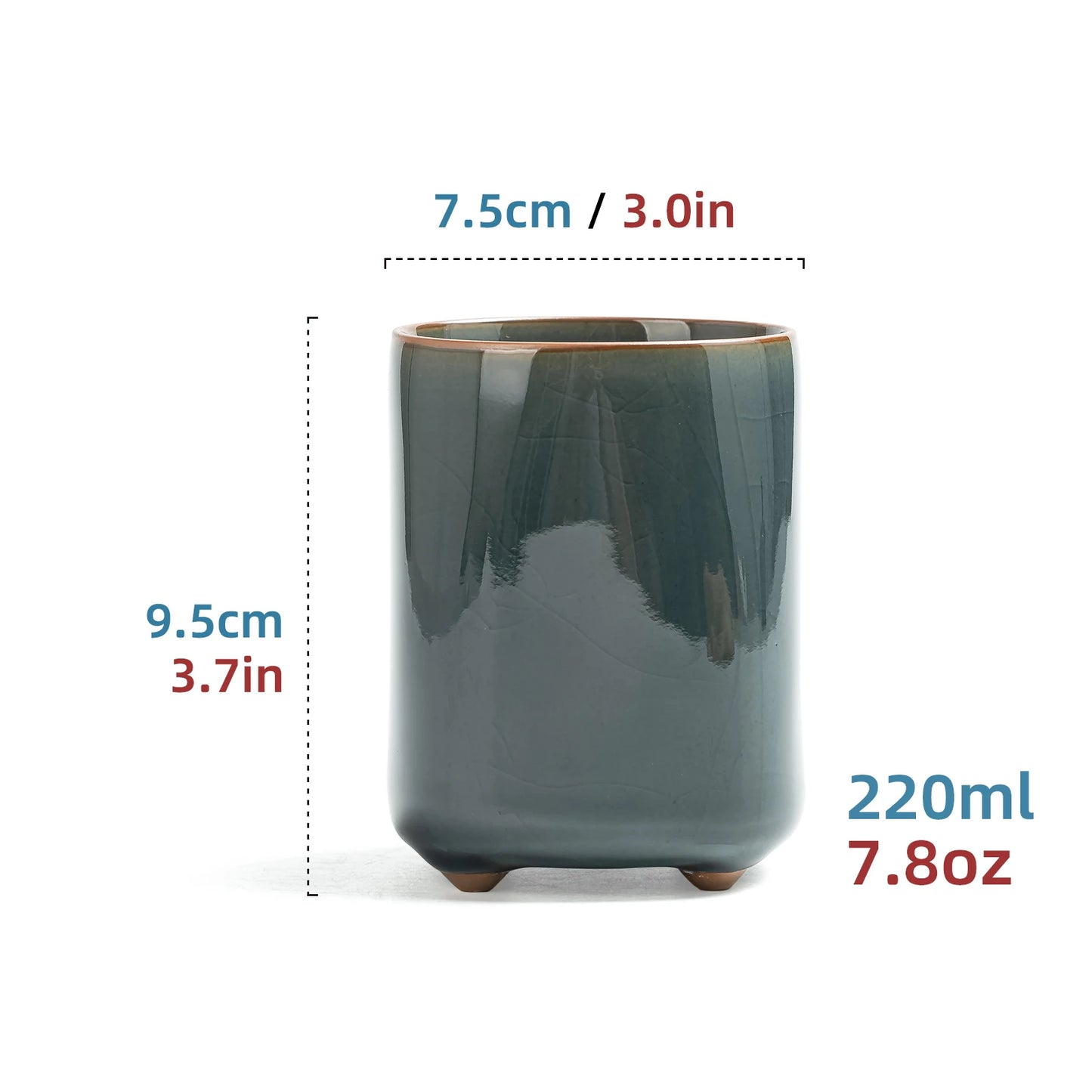 Taza de anfitrión Emerald Harmony 220 ml