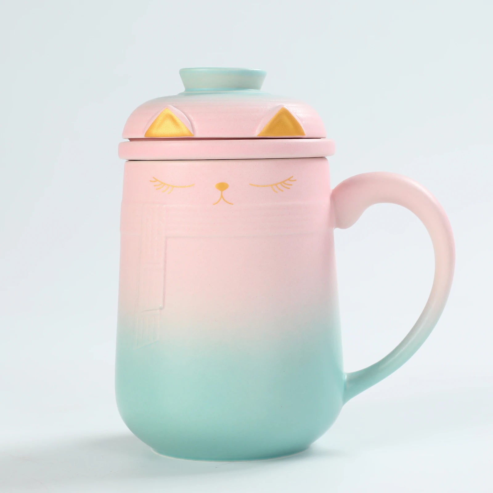 Gobelet réutilisable Cafe Yo Hidden Feline – Blue Teapot Tea