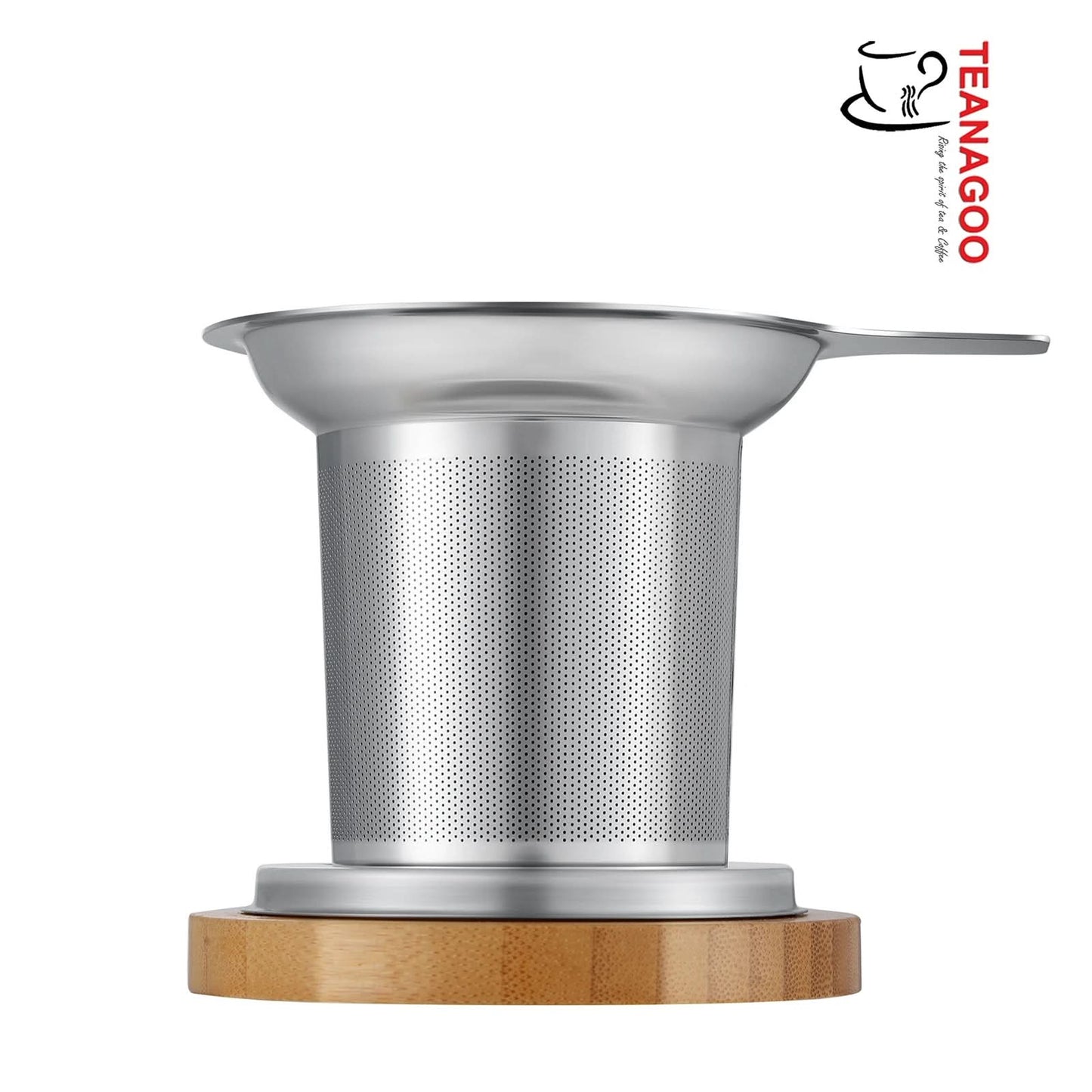 Wooden lid and strainer for Tea Mug