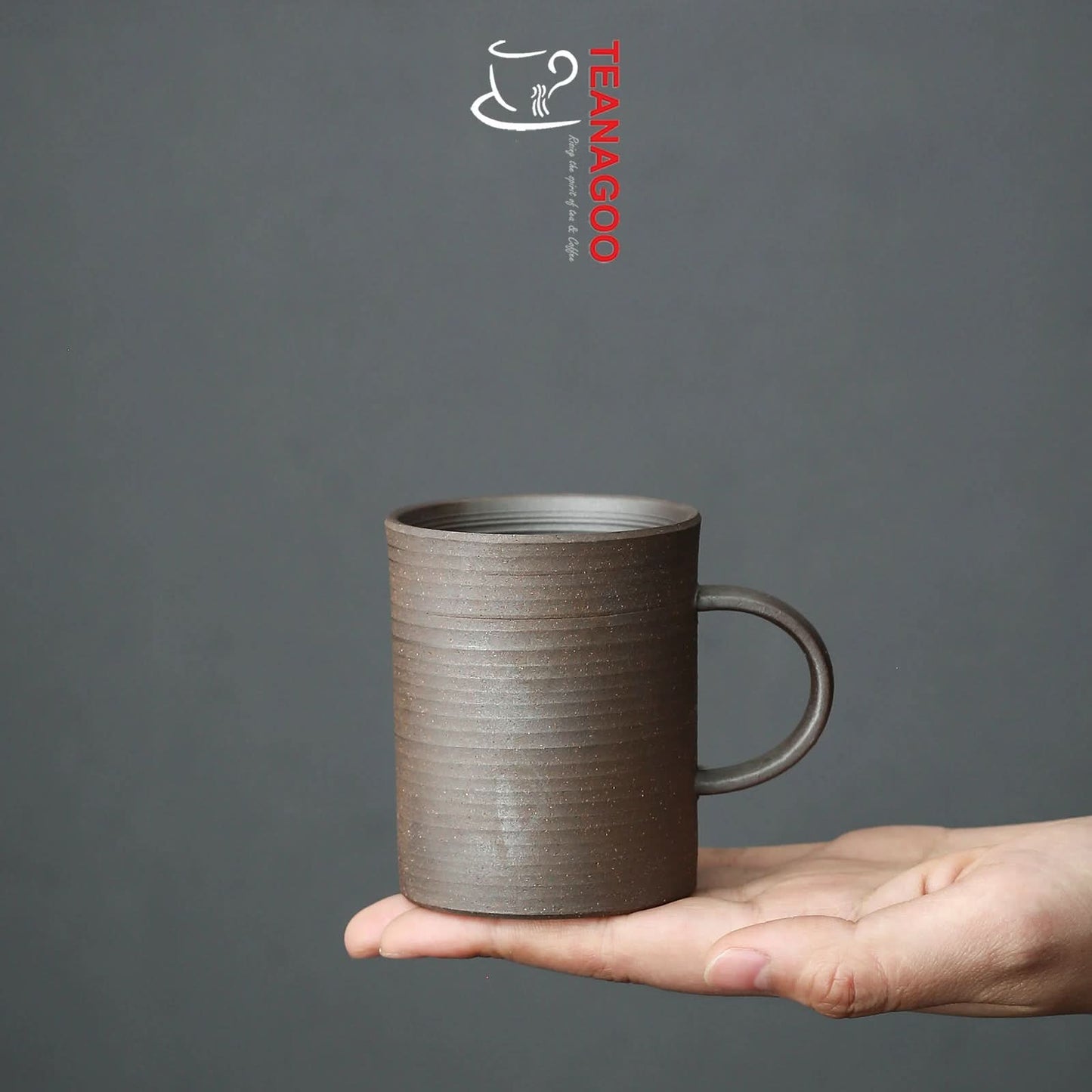 Handcrafted Ceramic Tea Cup Pottery Clay Coffee Mug 125ml