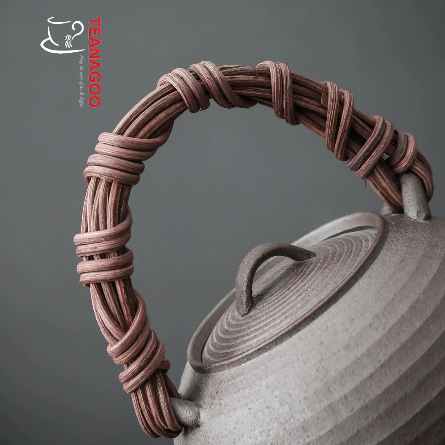 Handcrafted Pottery Clay Teapot 410ml Ceramic Tea Accessory