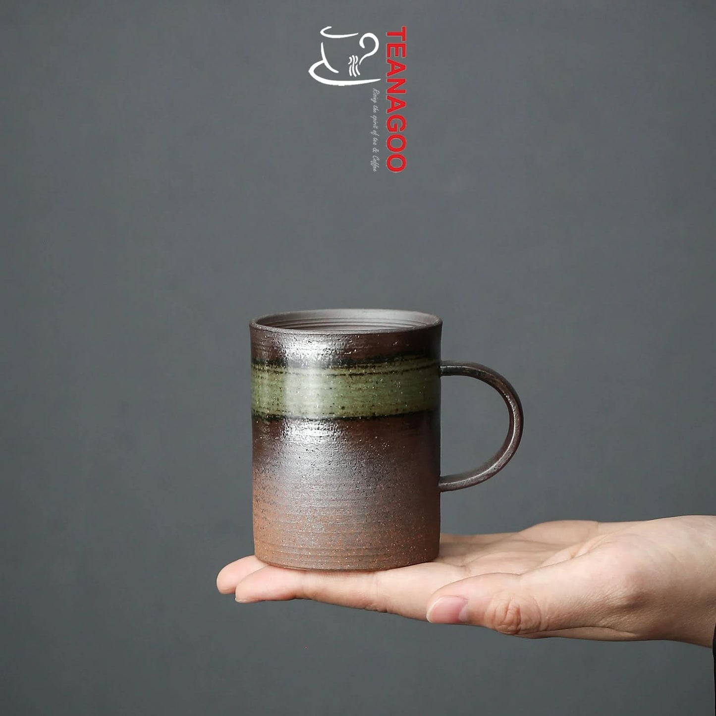 Pottery Clay Tea Cup Handcrafted Ceramic Coffee Mug 125ml