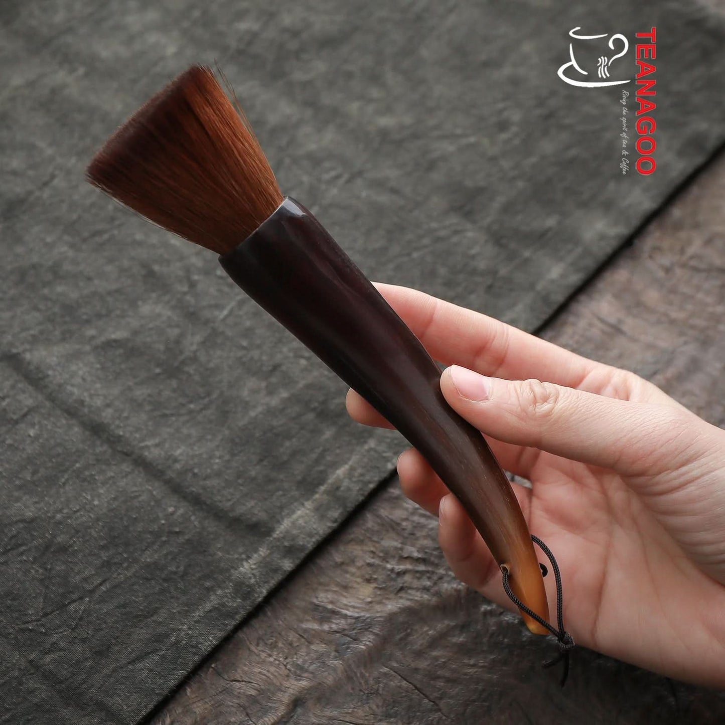 Rose Wooden Tea Pot Brush Chinese Kungfu Tea Ceremony Accessories TEANAGOO Bamboo Tea Brush