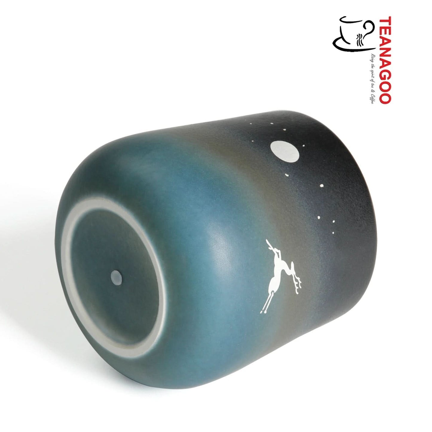 Elegant Moonlight Deer Double Walled Cup, 185 ML / 6.5 OZ - TEANAGOO