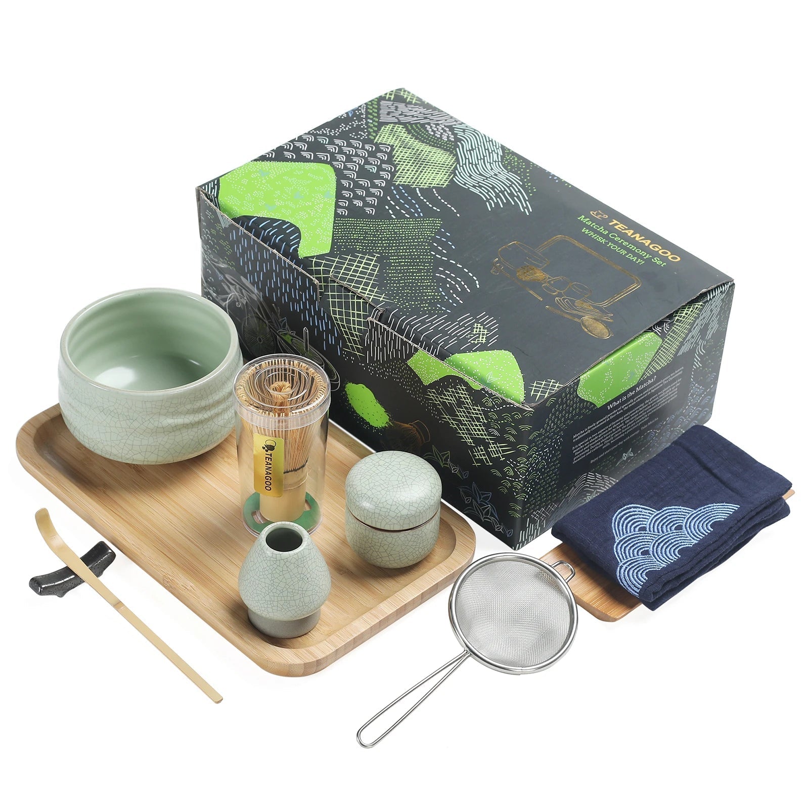 Matcha Green Tea Whisk For Chasen Preparing Japanese Matcha Stirrer Mixer  Powder Brush Tool Japanese Style For Tea Ceremony Tea Drinking(Nodate