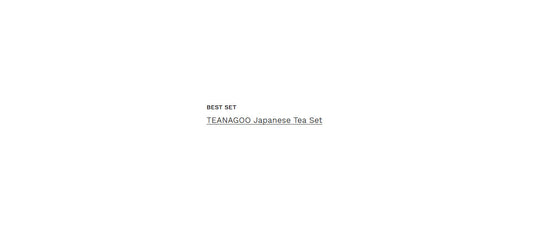 Congrats TEANAGOO on Best Set List!