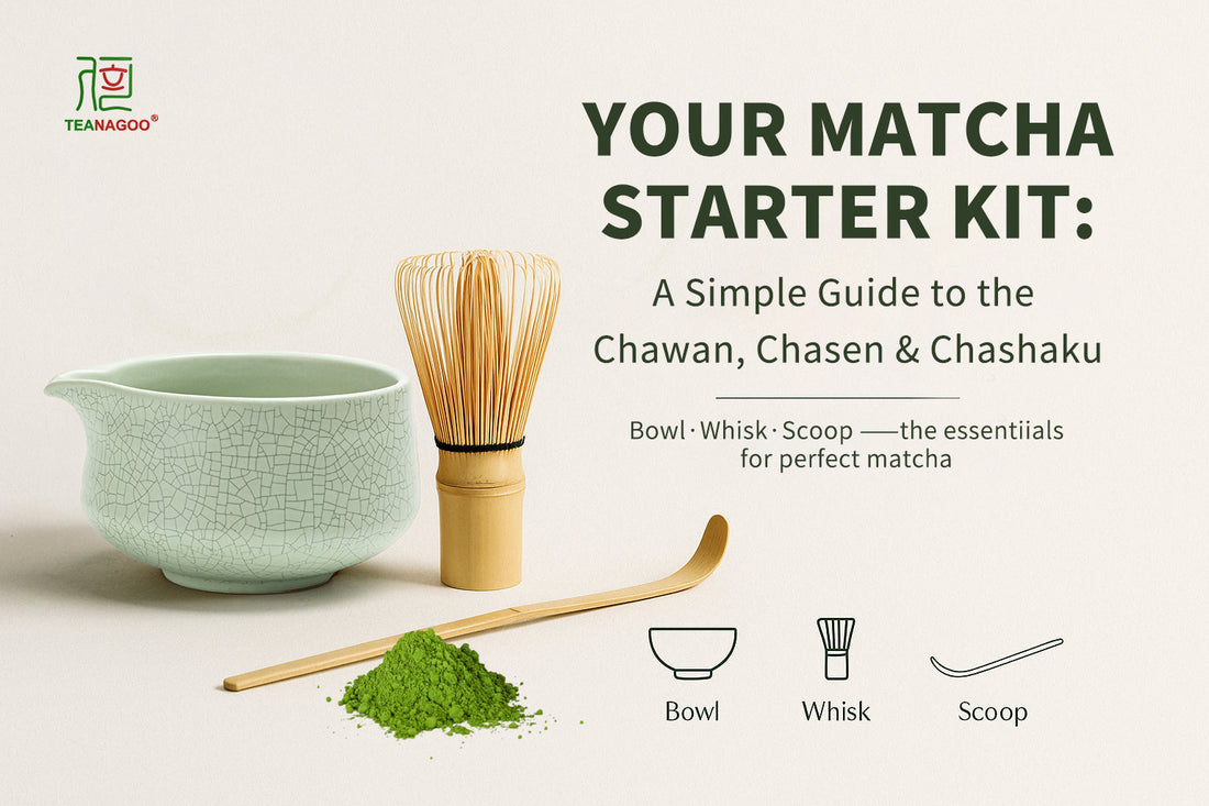 Your Matcha Starter Kit: A Simple Guide to the Chawan, Chasen & Chashaku