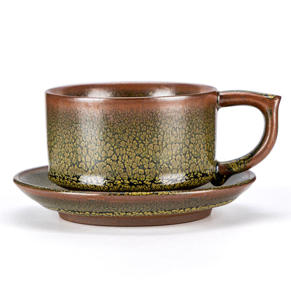 Golden Oilspot Mug