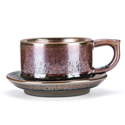 Copper Galaxy Tenmoku Mug