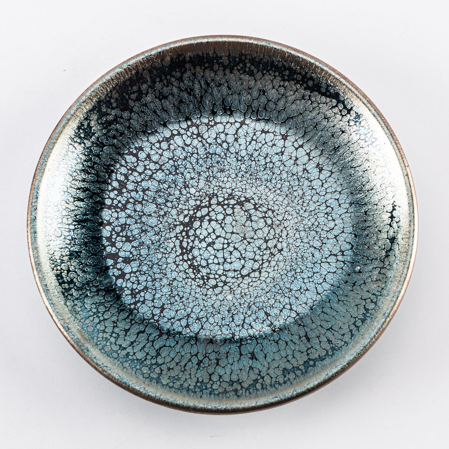 Midnight Frost Tenmoku Mug