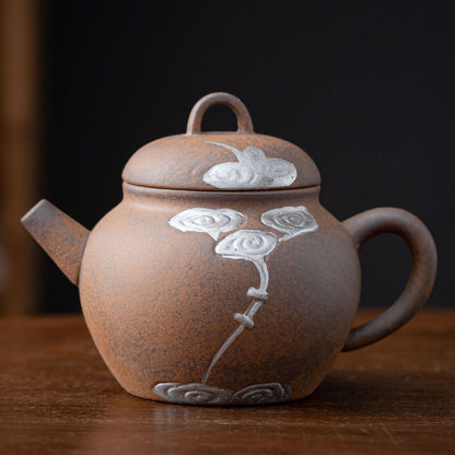 Silver Round Cloud teapot 150ml