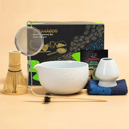 Matcha Set-Beginner Set Dusty White