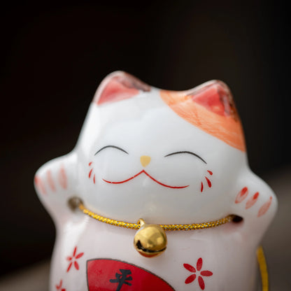 Lucky Maneki-Neko Pink Teapet