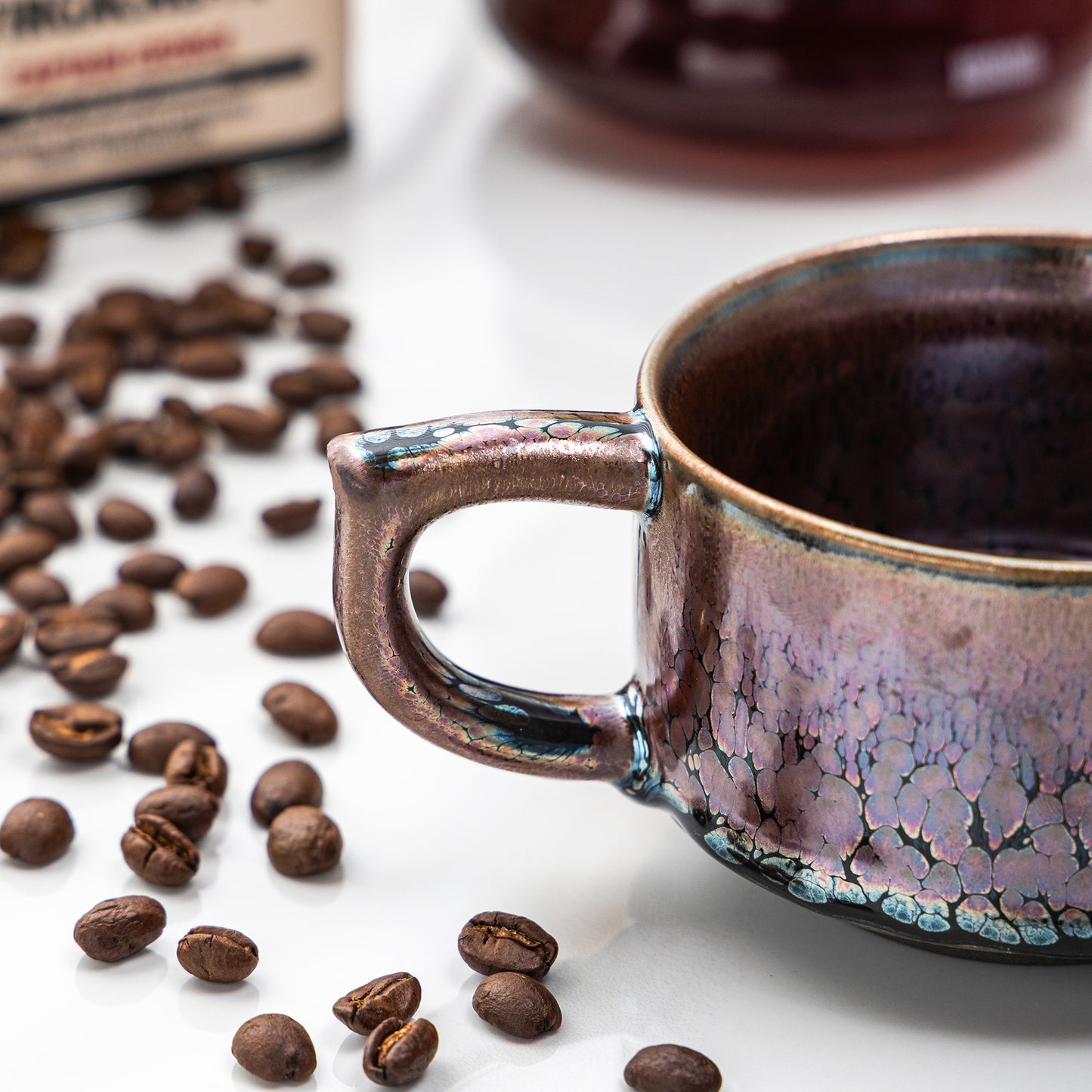Copper Galaxy Tenmoku Mug