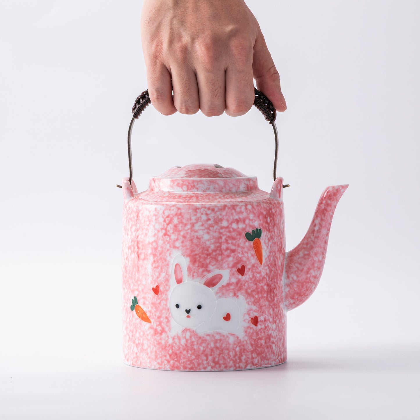 Cute Bunny Porcelain Teapot
