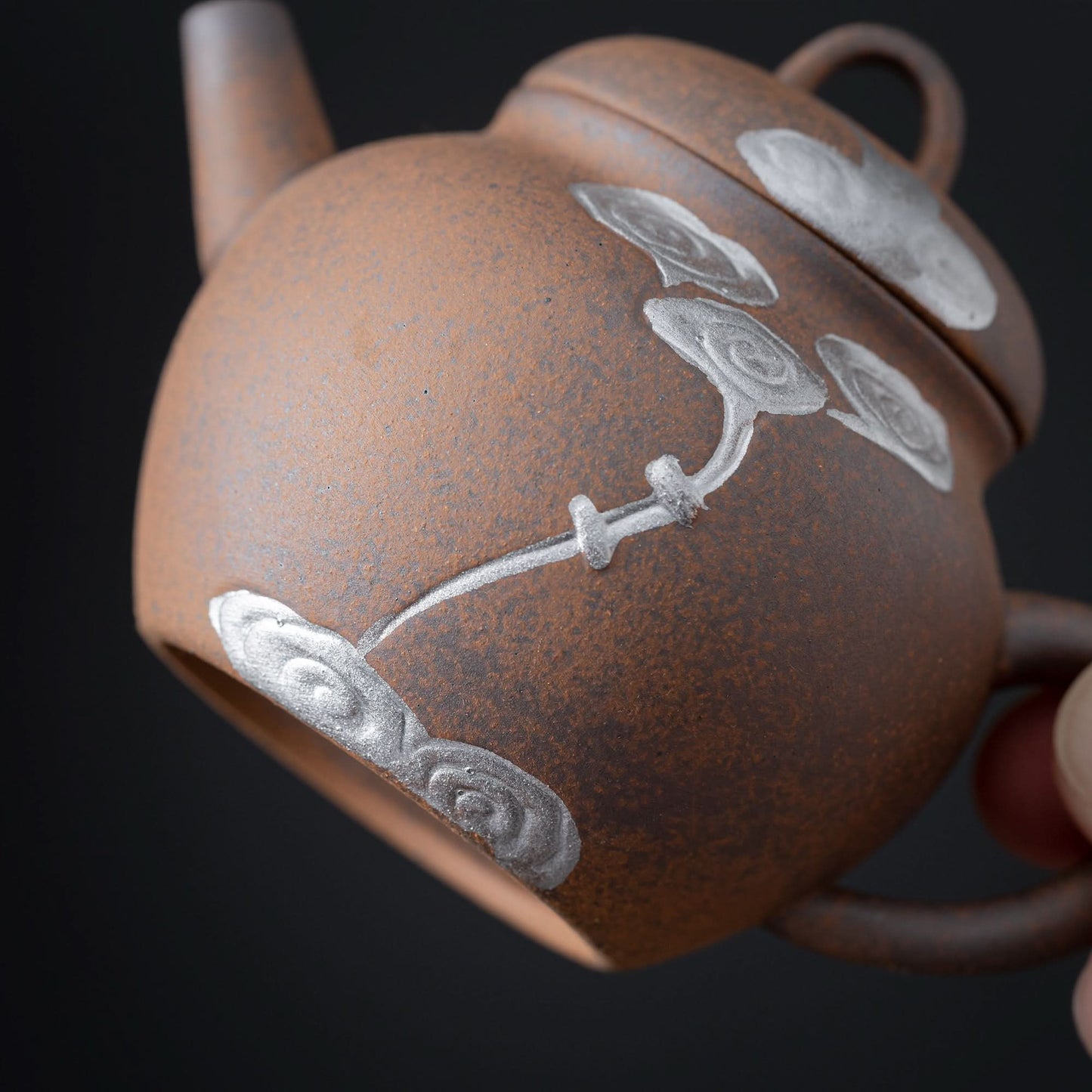 Silver Round Cloud teapot 150ml