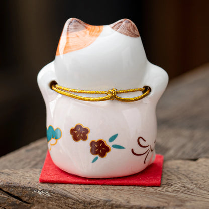 Lucky Maneki-Neko Pink Teapet