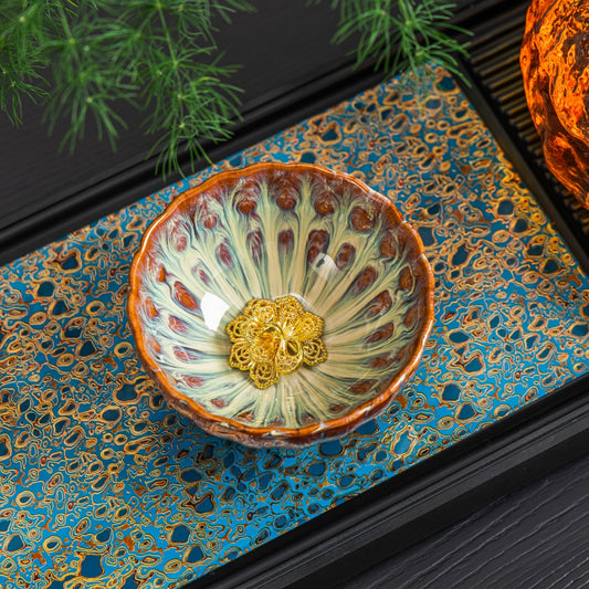 Golden Plume Snow Tenmoku