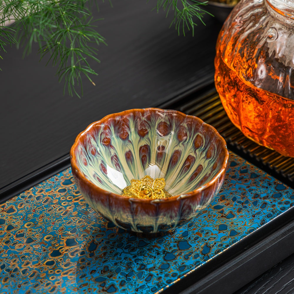 Golden Plume Snow Tenmoku