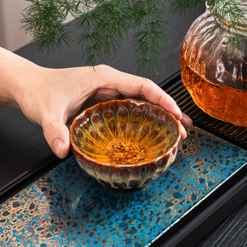 Golden Plume Snow Tenmoku